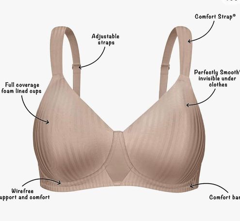 Playtex Women's Wireless, Secrets Perfectly Smooth Wirefree Bra