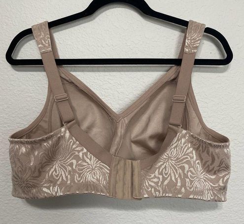 Wingslove Bra 44C Wireless Toffee Beige Full Coverage Tagless