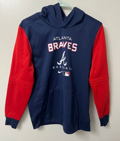 Nike Atlanta Braves Hoodie Blue Size XS - $16 (70% Off Retail) - From  Margaret