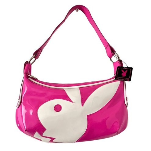 Playboy Pink Tote Bags