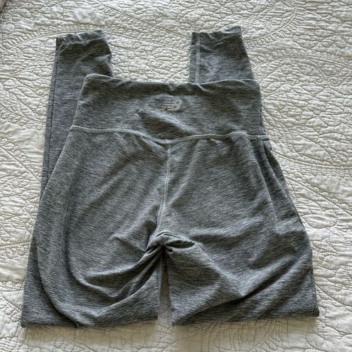 New Balance NB Dry heathered grey leggings NWOT Gray - $34 - From Jamie