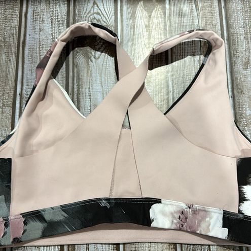 Old Navy Active Pink Flowered Sports Bra size small - $6 - From