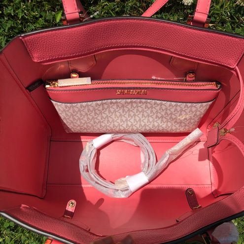 Michael Kors Kimberly Small Satchel Rose Pink