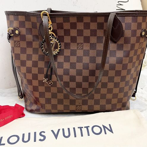 Louis Vuitton Damier Ebene Neverfull MM Tote Bag 1LV1228 – Bagriculture