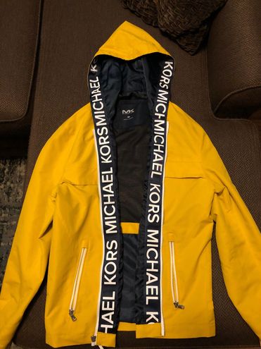 Michael Kors Rain Jacket Yellow - $36 (66% Off Retail) - From Megan