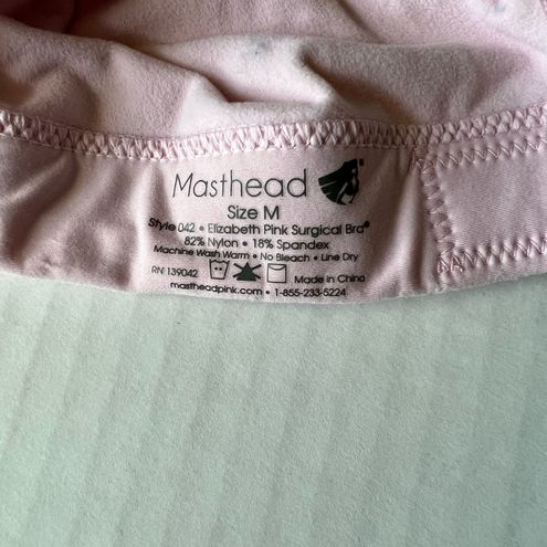 Masthead Elizabeth Pink Surgical Bra size medium style #042 - $22