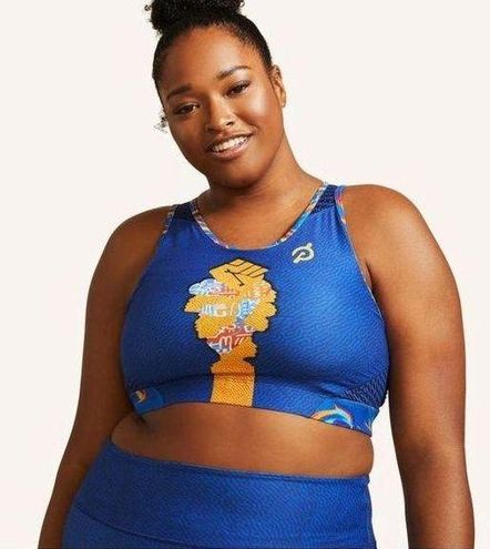 Peloton WITH for x Temi Coker High Neck BLM Black History Month Sports Bra  Size XL - $41 - From Peggy