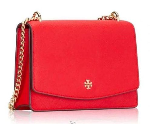 Tory Burch NWT Emerson Mini Shoulder Bag Red Size One Size - $270 (22% Off  Retail) New With Tags - From Kari