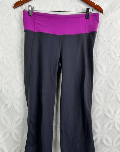 Lululemon Gather and Crow Crop Women's Black Size 8 Yoga Pants