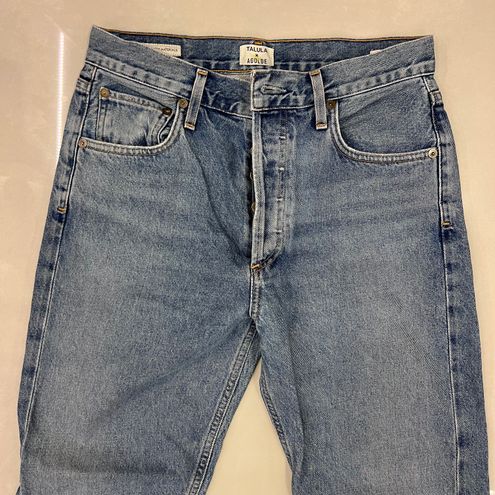 AGOLDE x talula High Rise Taper Blue Size 26 90 54 Off Retail