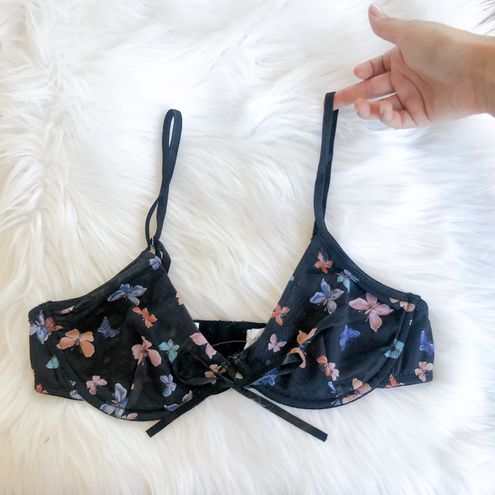 Forever 21 Black butterfly underwire bra, brand new with tag Multiple - $14  New With Tags - From sandra