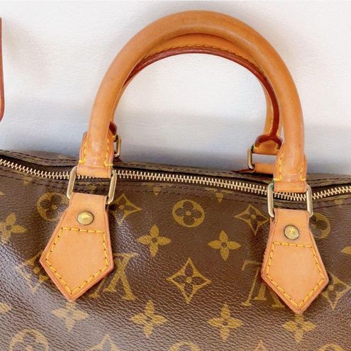 Louis Vuitton Monogram Canvas Speedy 30 (Authentic Pre-Owned) Women's VI1902