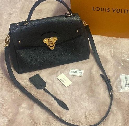Louis Vuitton Georges MM medium Empriente leather in Noir - $2549