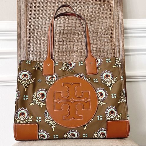 Tory Burch Ella Floral Recycled Polyester Tote