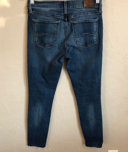 Lucky Brand Lucky White Oak Cone Brooke Skinny Ankle Jeans Size 27