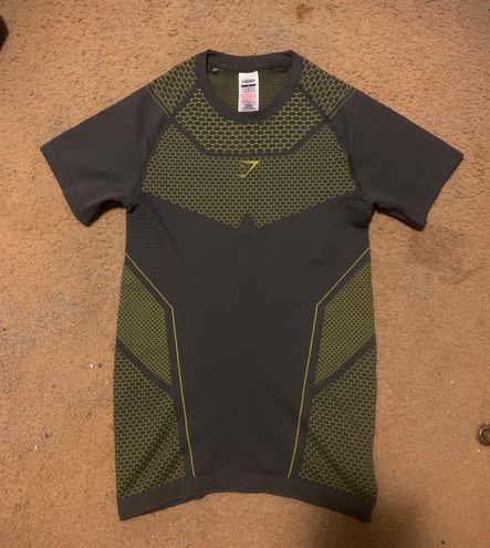 Gymshark Onyx V3 Compression T Shirt Gray - $75 (40% Off Retail