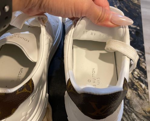 Louis Vuitton LV Time out sneakers White Size 6.5 - $900 (30% Off Retail) -  From Lori