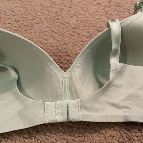 Warner's 01056 No Side Effects Wire Free Bra Mint Green 36B Size undefined  - $8 - From ashton