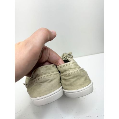 Sanuk Shoes Womens Size 6 Tan Vee K Shawn Sneakers Lace Up Canvas Booties -  $25 - From Brenda