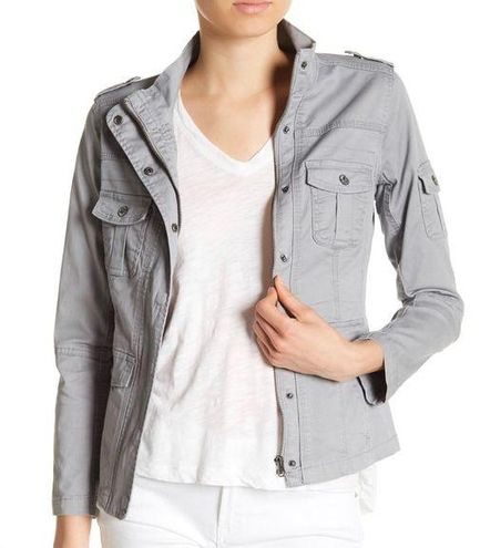 Kensie fitted utility jacket sale