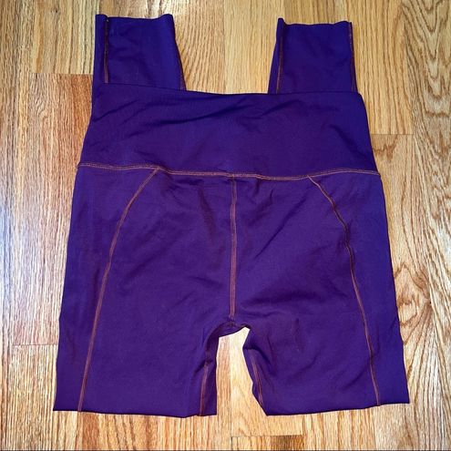 Lululemon Like Nothing 7/8 Tight Darkest Magenta Purple Leggings Nulux Size  4 