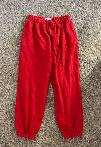 Target colsie sweat pants Red Size L - $13 (48% Off Retail) - From Natalie