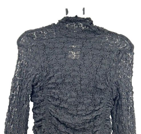 Free People Day & Night Lace Long Sleeve Bodysuit Black Size XS - $50 New  With Tags - From Bryan