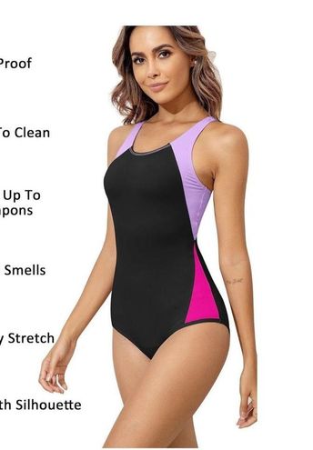 Beautikini Period Swimwear Women's One Piece Leakproof Menstrual