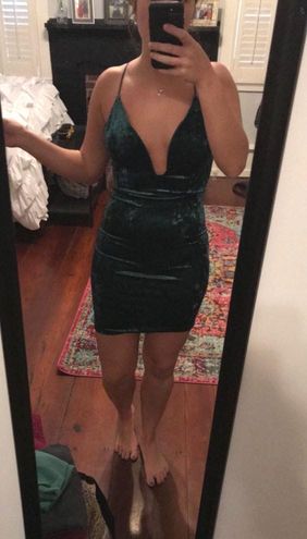 green windsor dress
