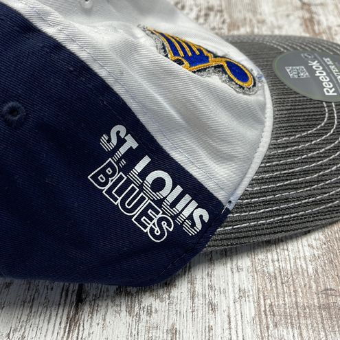 Reebok, Accessories, St Louis Blues Hat Cap Authentic Center Ice  Collection Reebok S Nhl