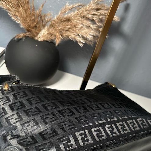 Fendi ROMA ITALY 1925 VINTAGE SHOULDER BAG Black - $290