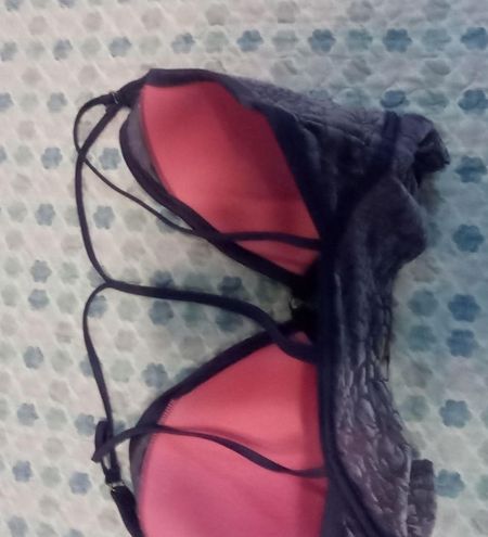 Victoria's Secret Victoria Secret PINK Bra Med blue purple velvet