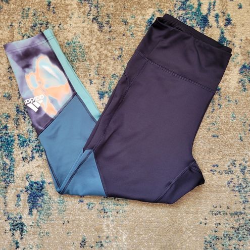 Adidas Navy Feel Brilliant AEROREADY You For You 7/8 Leggings Size xl - $45  - From Gina