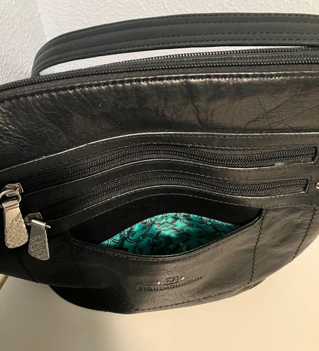 Stone Mountain Black Leather Purse - $40 (78% Off Retail) - From Aspen