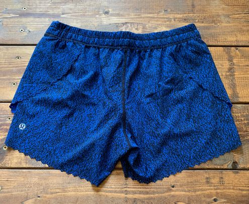 Lululemon Hit It Shorts Circuit Cerulean Blue 3.5” Size 4 - $56