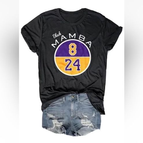 Kobe Bryant 8 24 Black Mamba Shirt