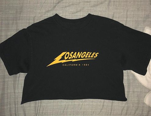 Brandy Melville Los Angeles Crop Top Black 18 18 Off Retail From Carley Brandy Melville Los Angeles Crop Top Black 18 18 Off Retail From Carley