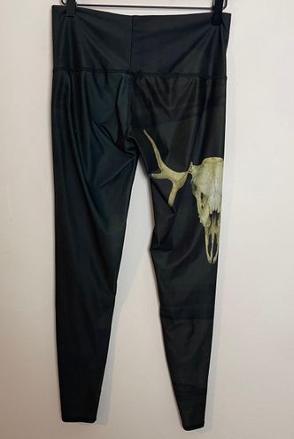 Teeki Deer Medicine Hot Yoga Leggings