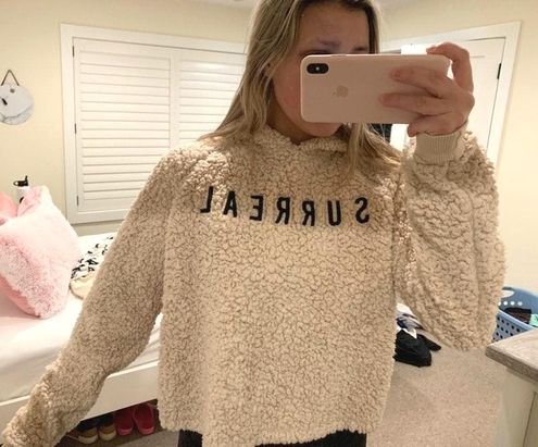 fluffy hoodie urban outfitters