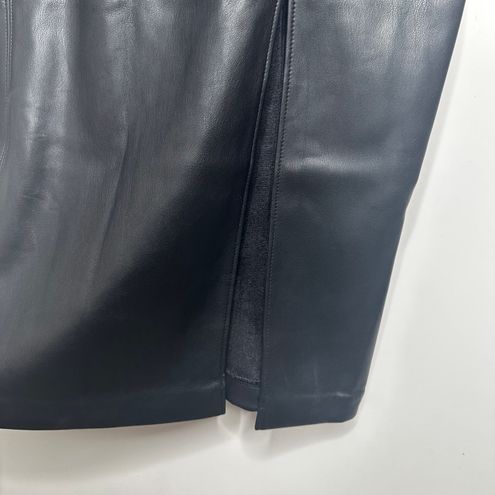 EXPRESS NWT Black Body Contour Faux Leather Cami Midi Dress Size Small -  $70 (36% Off Retail) New With Tags - From Nicole