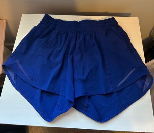 Cerulean blue hotty hot II short size 8