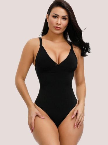 FeelinGirl Women's Shapewear Bodysuit with Tummy Control, Adjustable  Straps, XXL