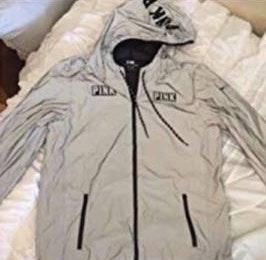 Victoria secret reflective on sale jacket