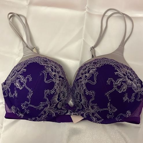 Victoria's Secret Bombshell Bra (purple lace) Purple Size 32 B - $23 - From  Shirley