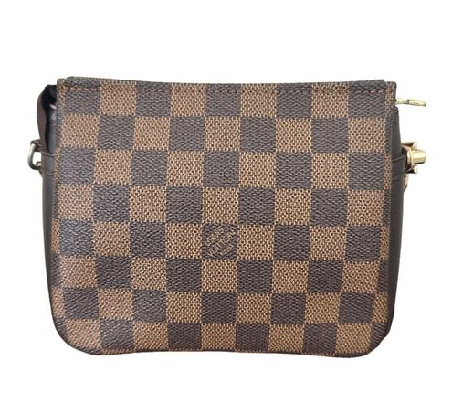 Louis Vuitton Damier Ebene Trousse Make Up Bag Pochette - Brown Mini Bags,  Handbags - LOU815243