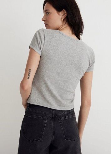 Split-Neck Henley Tee