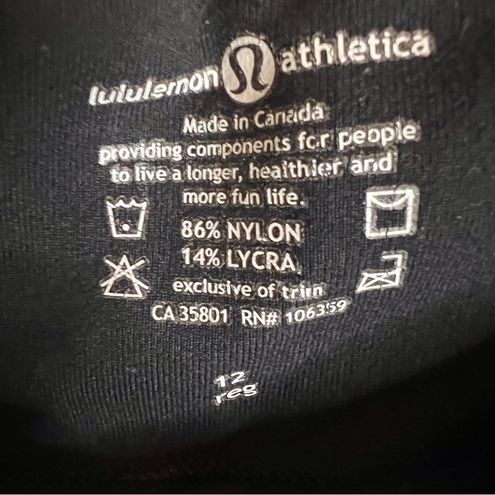 Lululemon Fit and Flare Leggings Size 12 EUC No Flaws. Flared