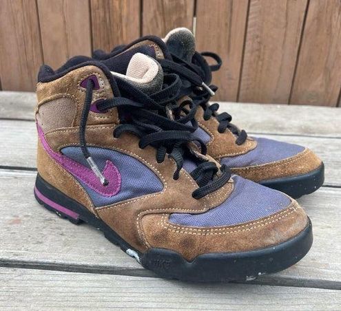 Nike Vintage 90s Caldera suede leather canvas hiking boots Size