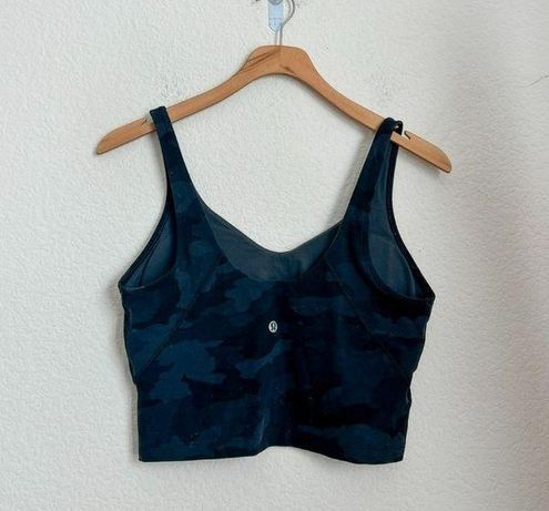 Lululemon Align Tank Heritage 365 Camo Deep Coal Multi size 10