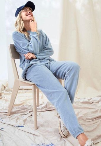 Aerie real obsessed velour jogger hot sale